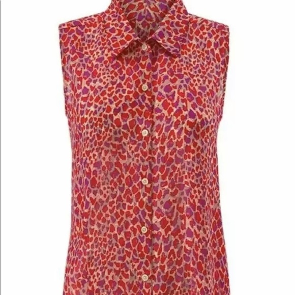 Cabi 3270 Heartbreaker Sleeveless Blouse Tank Size Small Excellent Condition - Picture 3 of 8